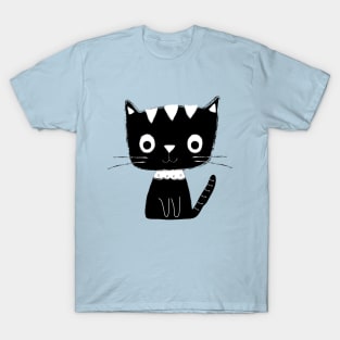 Cute black and white cat T-Shirt